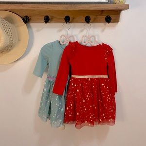 Cat & Jack Toddler Dress with Tutu Bundle Size 2T